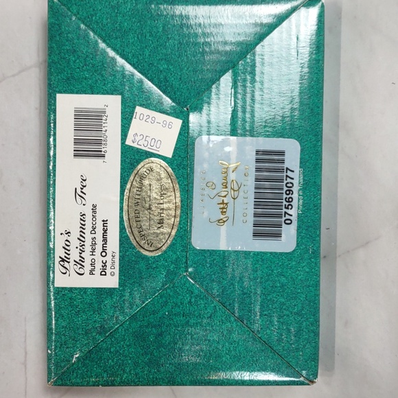 Pluto's Christmas Tree Ornament - Picture 5 of 5